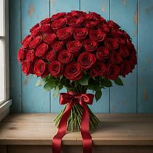 Букет Красные розы Блэк Меджик в Верещагино