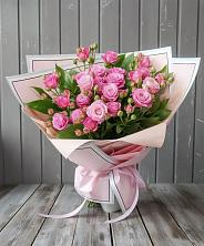 Букет Розовый кустик в Верещагино