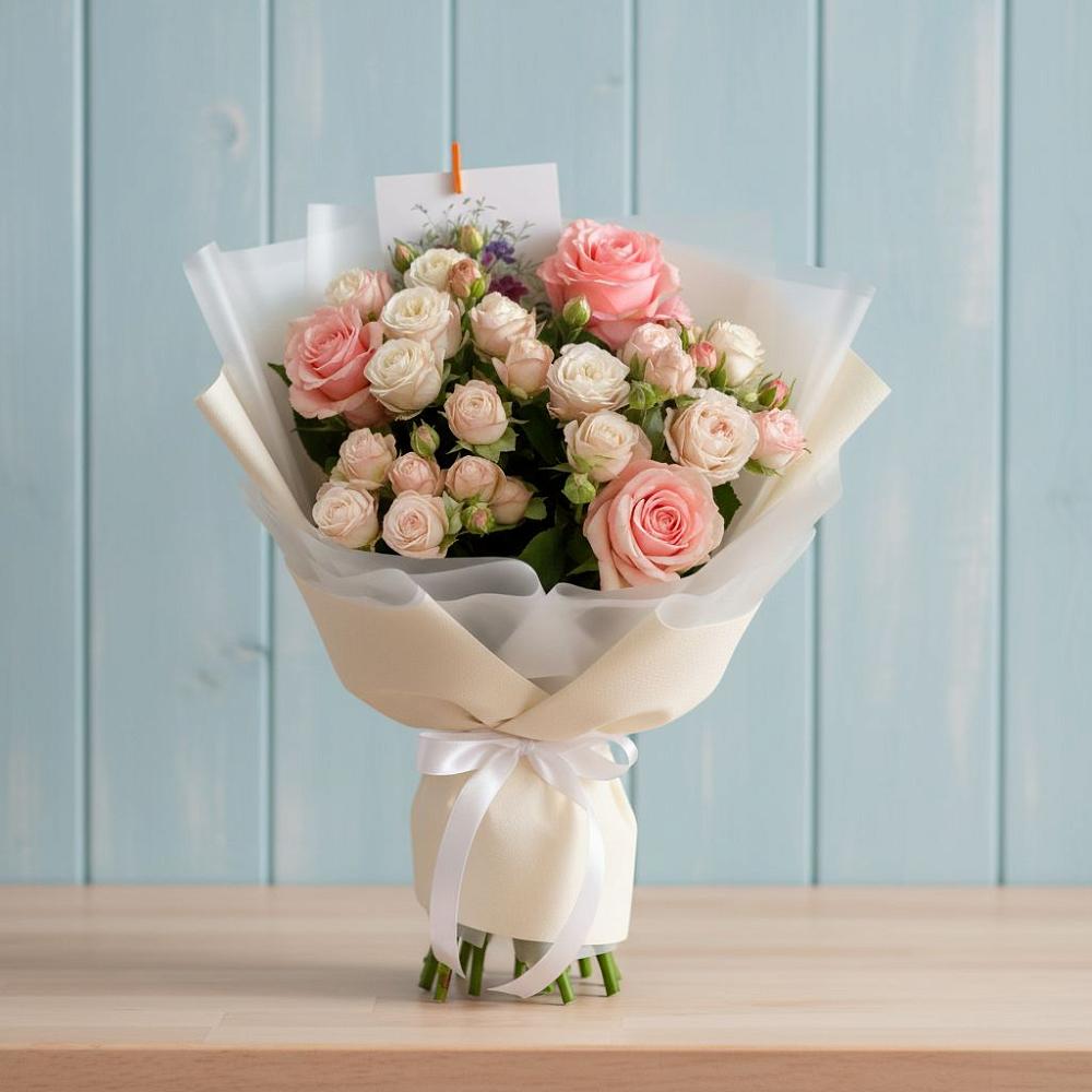 Букет цветов из: Розы в Верещагино