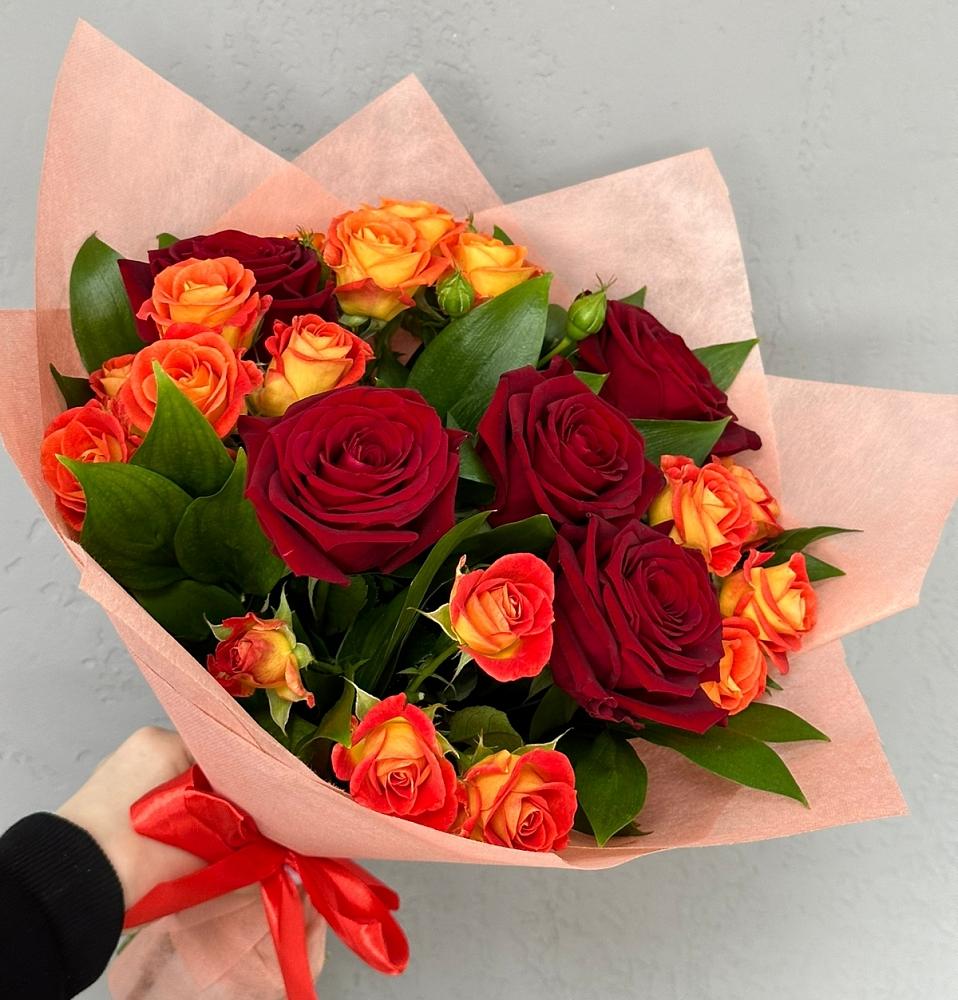 Букет Любовь и восторг в Верещагино