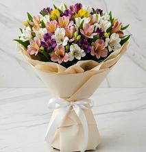 Букет цветов из:  Альстромерии в Верещагино