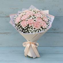 Букет цветов из:  Гвоздики в Верещагино