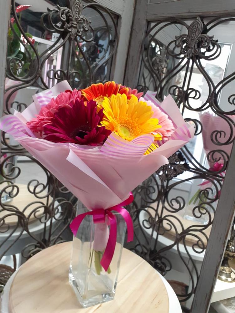 Букет цветов из: Герберы в Верещагино