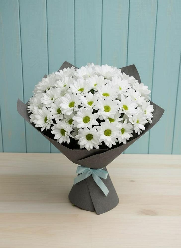 Букет цветов из: Хризантемы в Верещагино