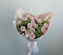Букет цветов из:  Розы и Хризантемы в Верещагино