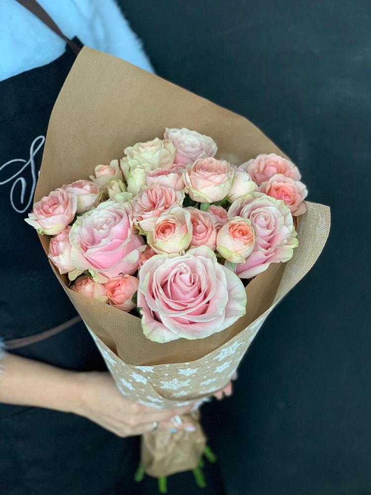 Букет цветов из: Хризантемы и Розы в Верещагино