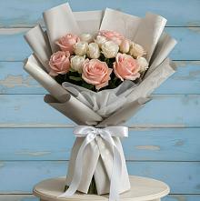Букет цветов из:  Розы #REPLACE_PRED# Верещагино