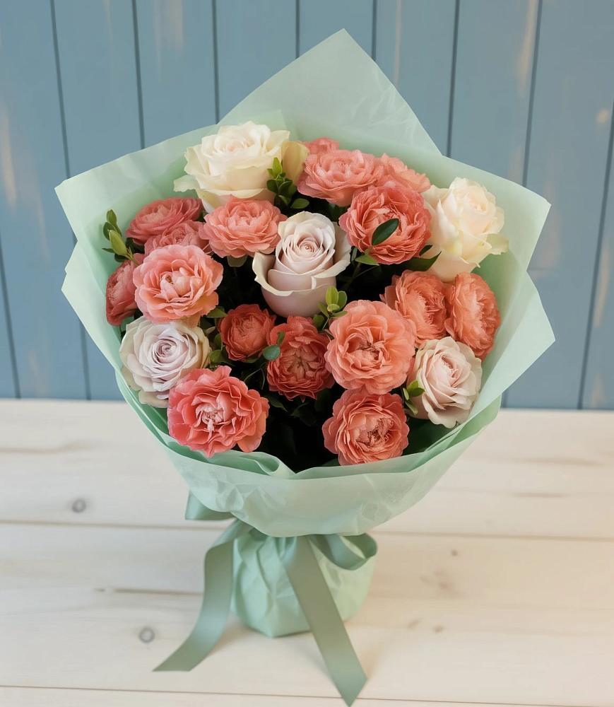 Букет цветов из: Розы в Верещагино