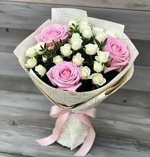 Букет цветов из:  Розы #REPLACE_PRED# Верещагино