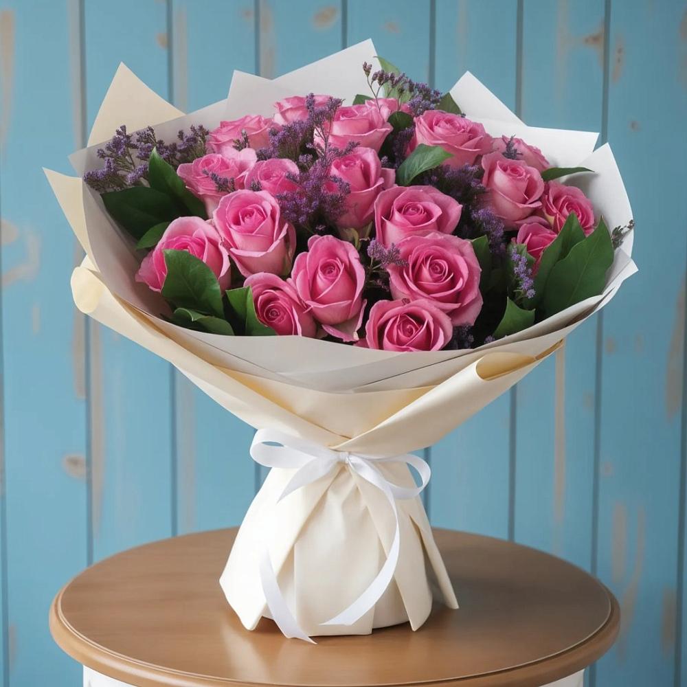 Букет цветов из: Розы в Верещагино