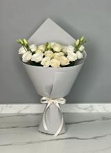 Букет цветов из:  Розы и Лизиантусы в Верещагино